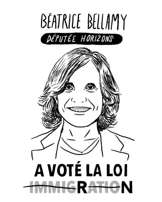 Portrait de Béatrice Bellamy par Quentin Faucompré