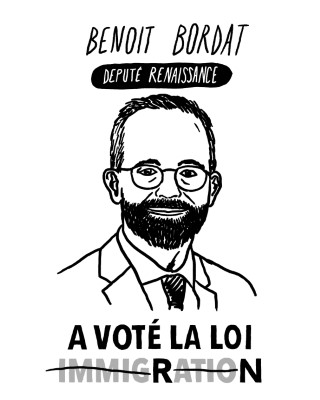 Portrait de Benoît Bordat par Quentin Faucompré