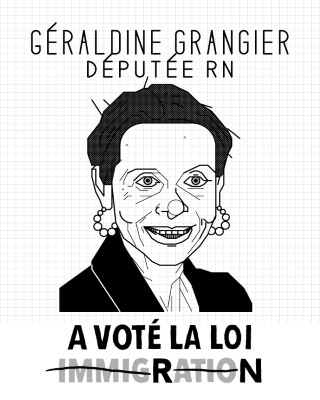Portrait de Géraldine Grangier par Olivier Garraud