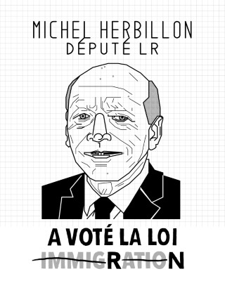 Portrait de Michel Herbillon par Olivier Garraud