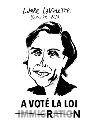 Portrait de Laure Lavalette par Loïc Sécheresse